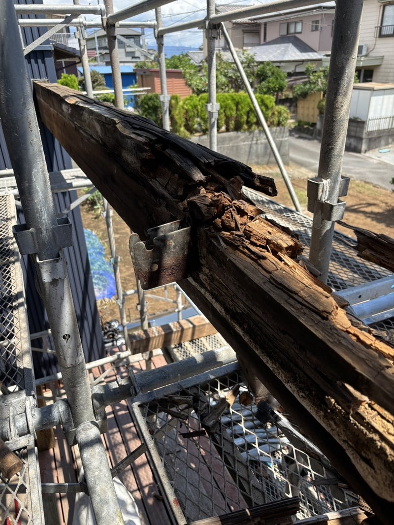 腐ったベランダの木材を交換して感じたこと（静岡市）