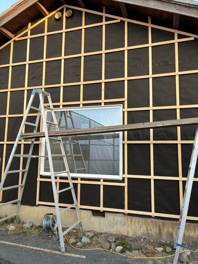 【壁下地工事】通気と防水を考えた外壁リフォーム（静岡市葵区千代田）