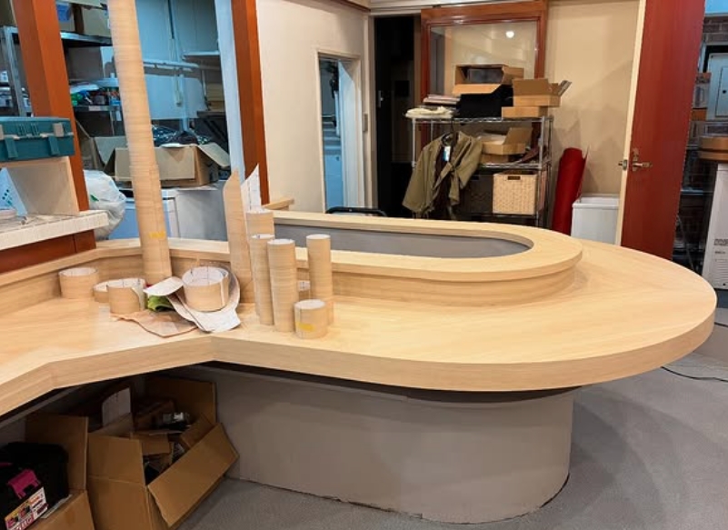 【店舗工事】飲食店の桧建具・パーテーション設置！（静岡市葵区紺屋町）