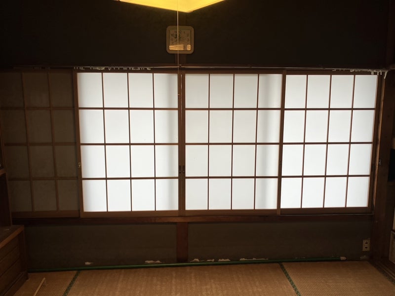 【建具交換】和室に本物は塩ビシート物と違って美しい(静岡市清水区)