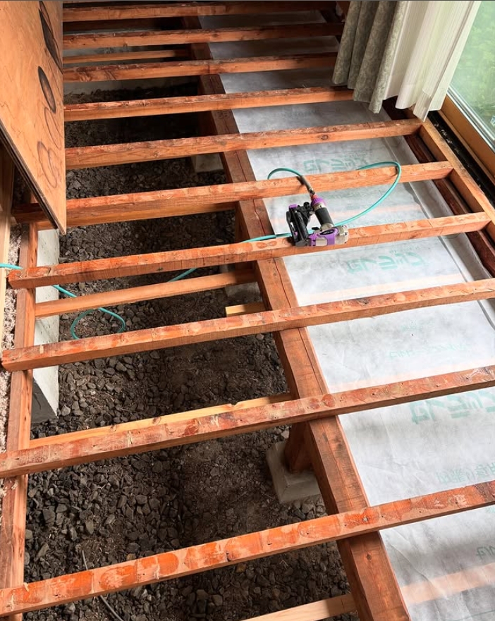 【床断熱施工】隙間ゼロの快適リフォーム！セルロースファイバーで冷え対策（静岡市葵区）