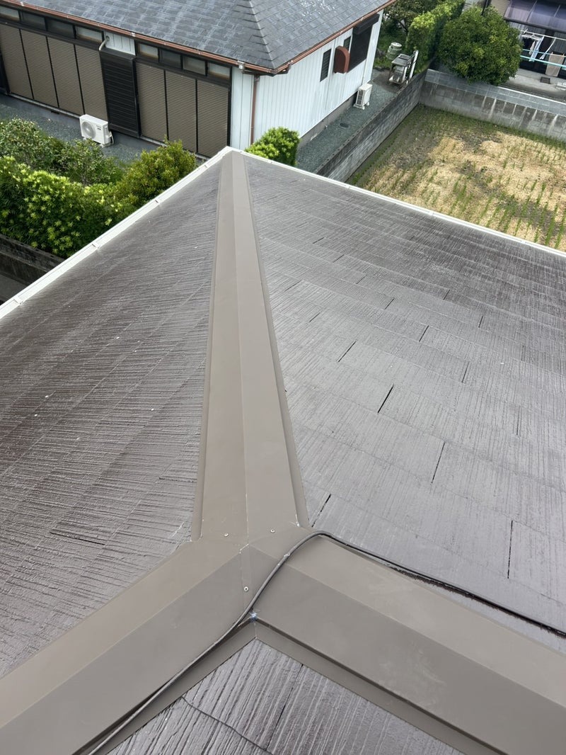 【屋根補修】棟板金の交換工事は腐食した下地が原因！（静岡市焼津市）