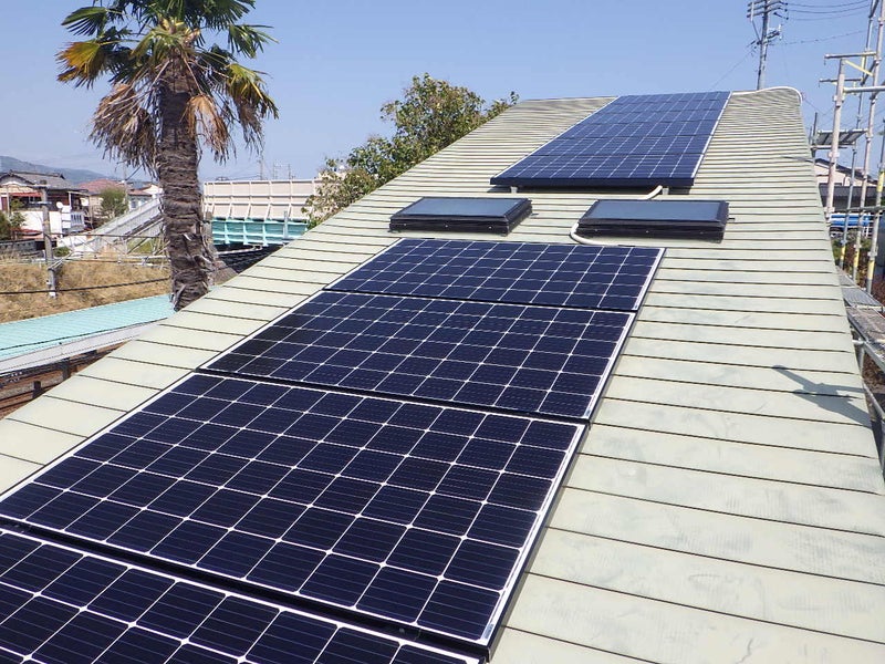 【屋根工事】太陽光パネル設置は施工方法に注意!(静岡市清水区)