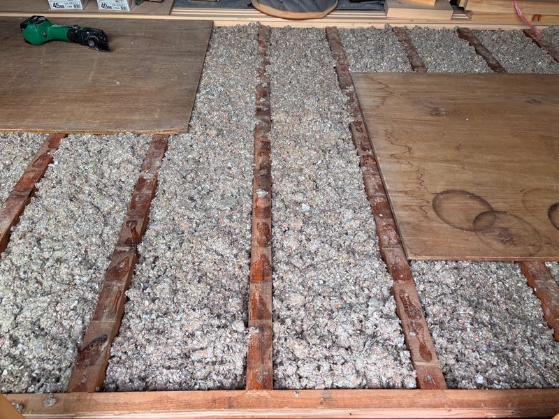 【床断熱施工】隙間ゼロの快適リフォーム！セルロースファイバーで冷え対策（静岡市葵区）