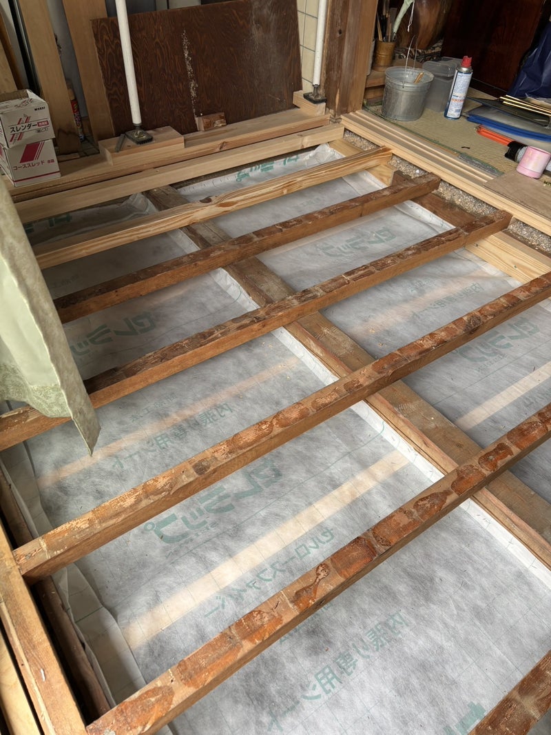 【床断熱施工】隙間ゼロの快適リフォーム！セルロースファイバーで冷え対策（静岡市葵区）