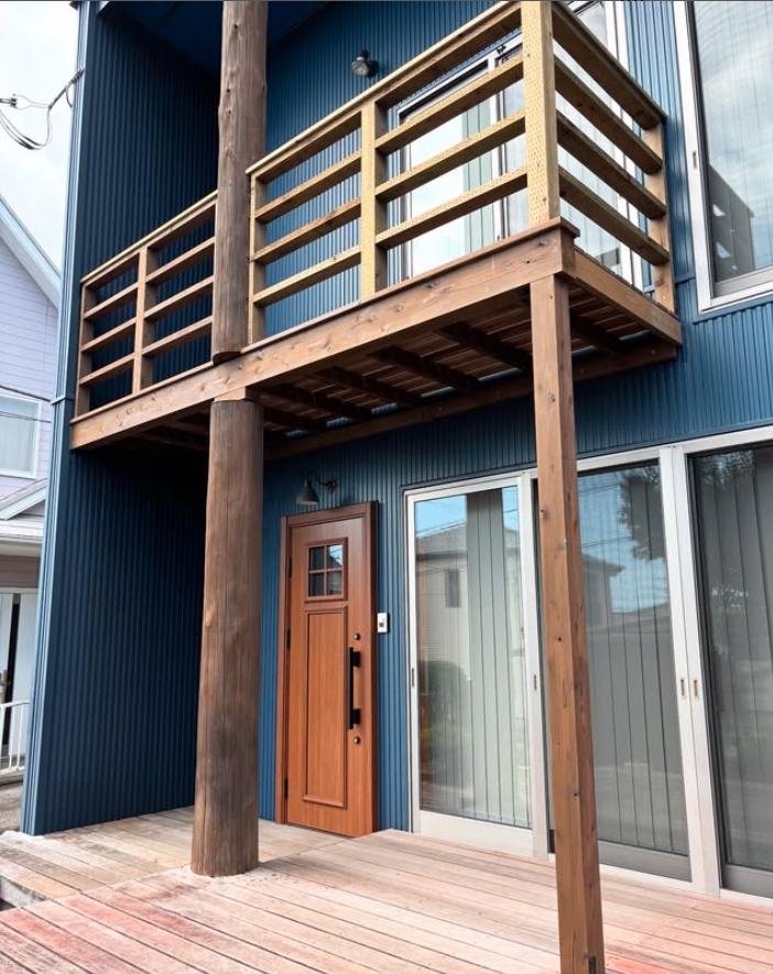 【バルコニー施工】ウッドデッキで空間がもっと気持ちよくなる♪（静岡県沼津市）